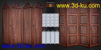 3D打印模型B.E.T.T.Y. Classic Room Dividers的图片