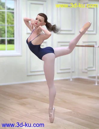 3D打印模型Ballet Icon Gala Outfits for Genesis 8.1 Female and Genesis 8.1 Male的图片