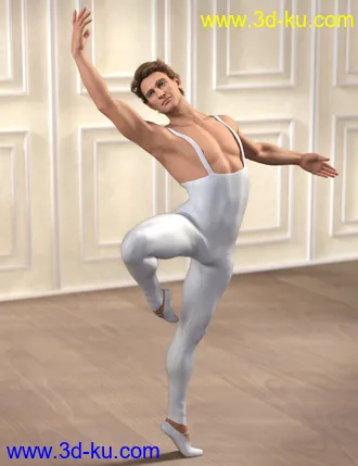 3D打印模型Ballet Icon Gala Outfits for Genesis 8.1 Female and Genesis 8.1 Male的图片