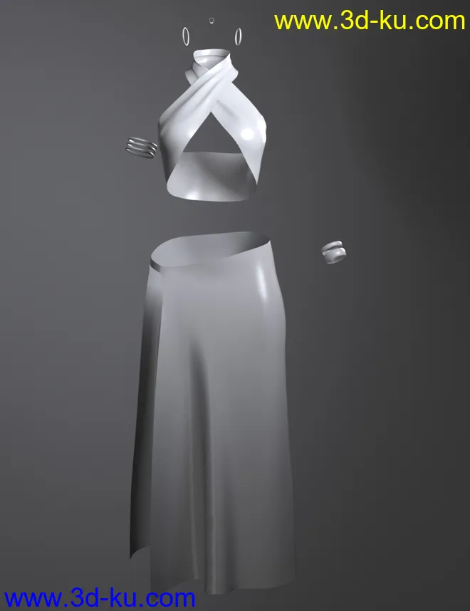 BD Oshun And Her Outfit For Genesis 8 Female模型的图片6