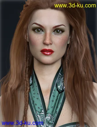 3D打印模型Bekka HD for Genesis 8.1 Female的图片