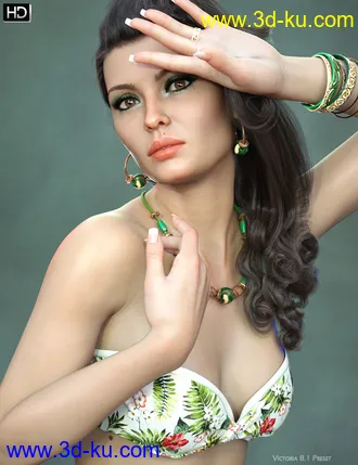 3D打印模型Blakely HD for Genesis 8.1 Female的图片