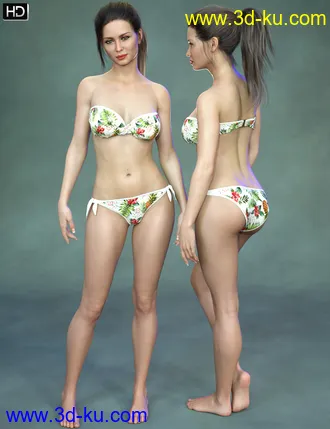 3D打印模型Blakely HD for Genesis 8.1 Female的图片