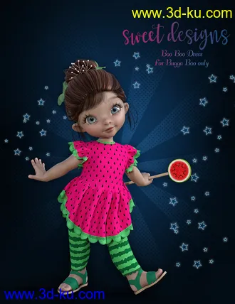 3D打印模型Boo Boo Dress的图片