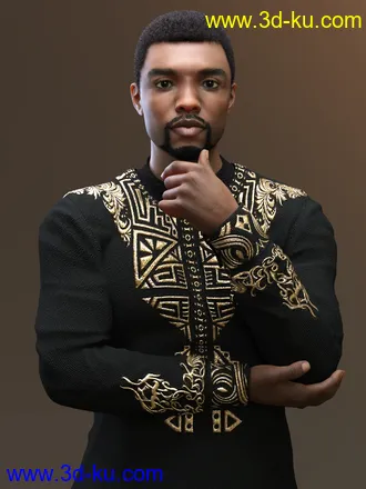 3D打印模型Branton For Genesis 8 Male的图片