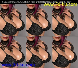 3D打印模型Breast Utilities 2 for Genesis 8 and 8.1 Females的图片
