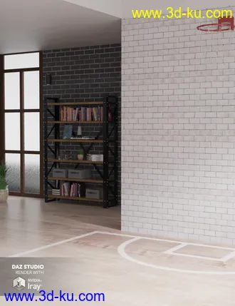 3D打印模型Brick Wall - Iray Shaders的图片