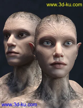 3D打印模型Calique and Calix HD for Genesis 8.1 Male的图片