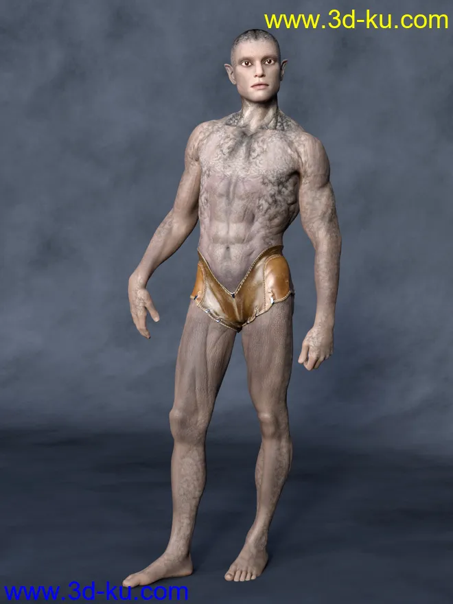 Calique and Calix HD for Genesis 8.1 Male模型的图片8