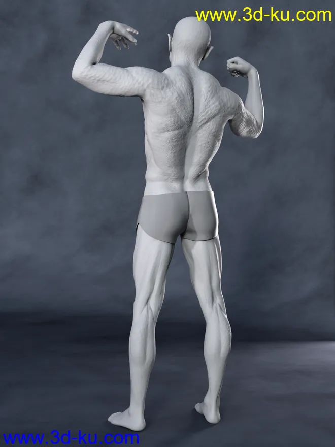 Calique and Calix HD for Genesis 8.1 Male模型的图片9