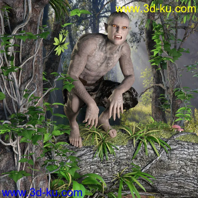 Calique and Calix HD for Genesis 8.1 Male模型的图片13