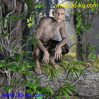 3D打印模型Calique and Calix HD for Genesis 8.1 Male的图片