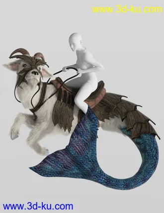 3D打印模型Capricorn Original Figure的图片