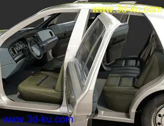 3D打印模型Casual Family Sedan的图片