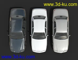 3D打印模型Casual Family Sedan的图片