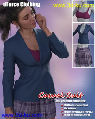 3D打印模型Casual Suit的图片