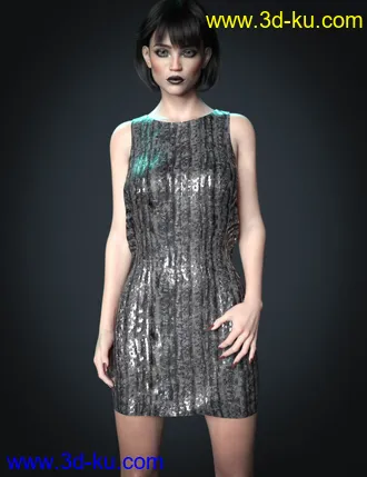 3D打印模型CB Cara HD for Genesis 8.1 Female的图片