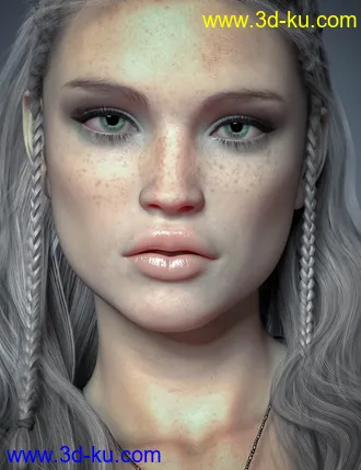 3D打印模型CB Ryilee HD for Genesis 8.1 Females的图片