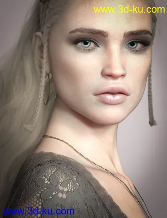 3D打印模型CB Ryilee HD for Genesis 8.1 Females的图片