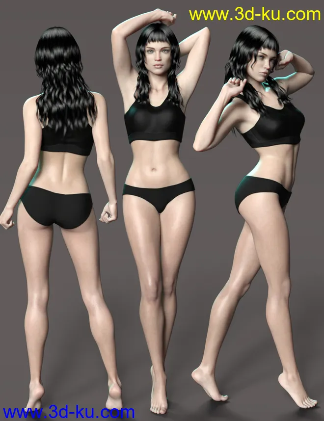 CB Ryilee HD for Genesis 8.1 Females模型的图片7