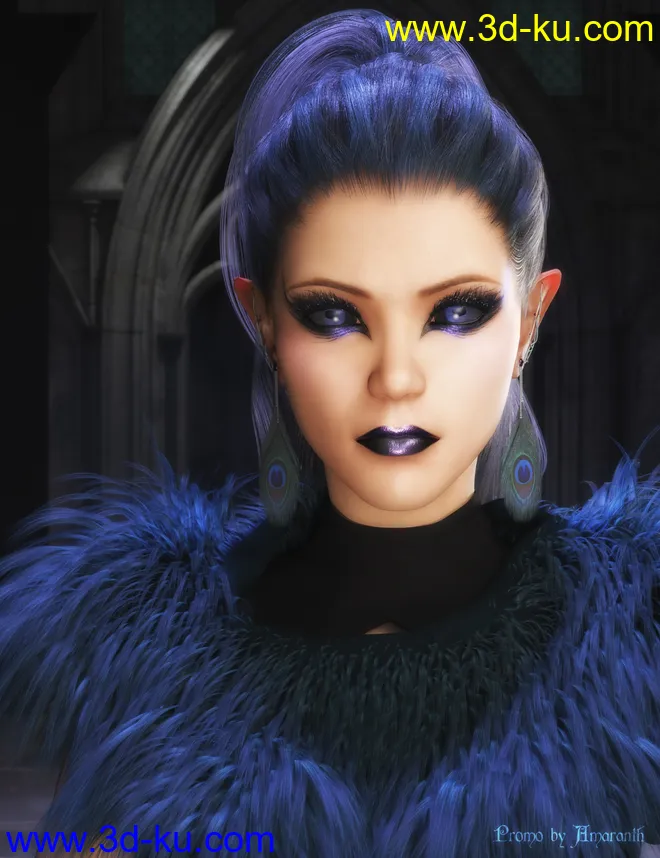 CC Lily for Genesis 8 Female模型的图片3