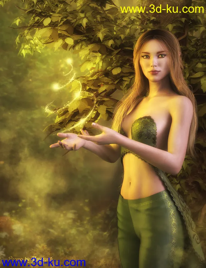 CC Lily for Genesis 8 Female模型的图片6