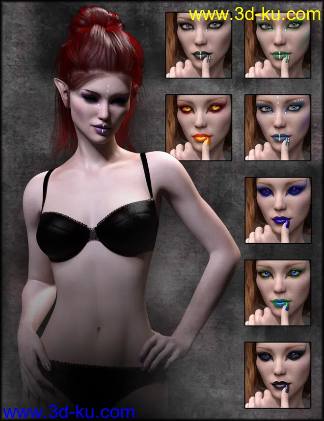 CC Lily for Genesis 8 Female模型的图片9