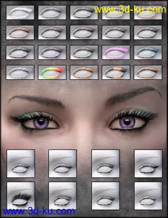 3D打印模型CC Lily for Genesis 8 Female的图片