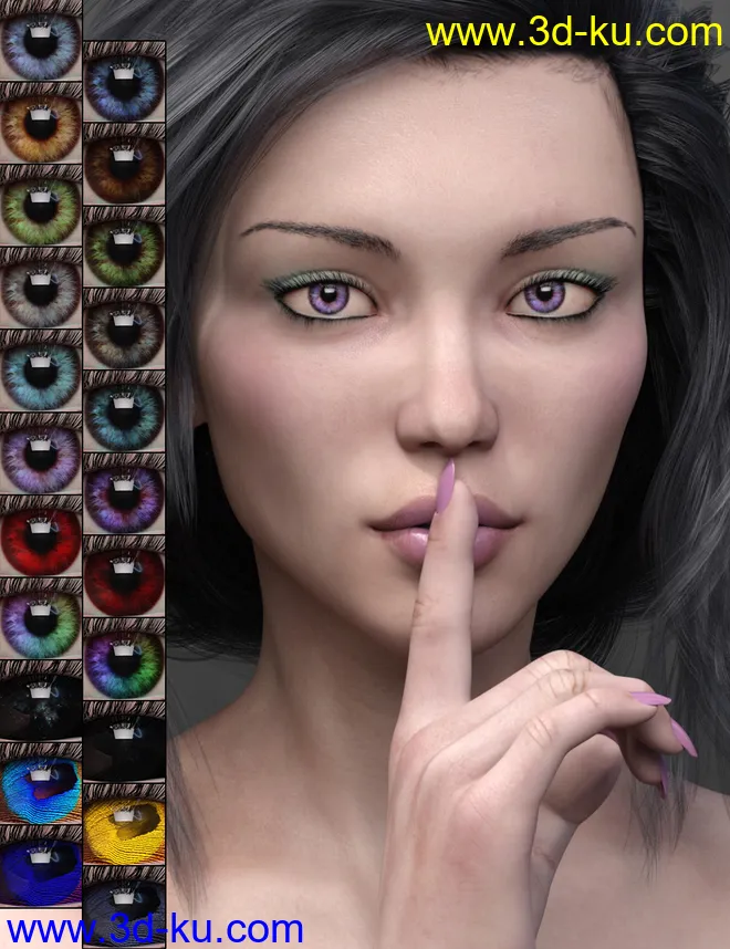 CC Lily for Genesis 8 Female模型的图片14