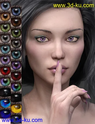 3D打印模型CC Lily for Genesis 8 Female的图片