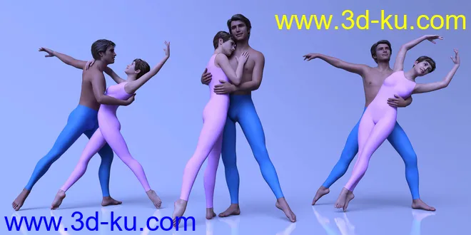 CDI Nutcracker Ballet Poses for Genesis 8.1模型的图片5