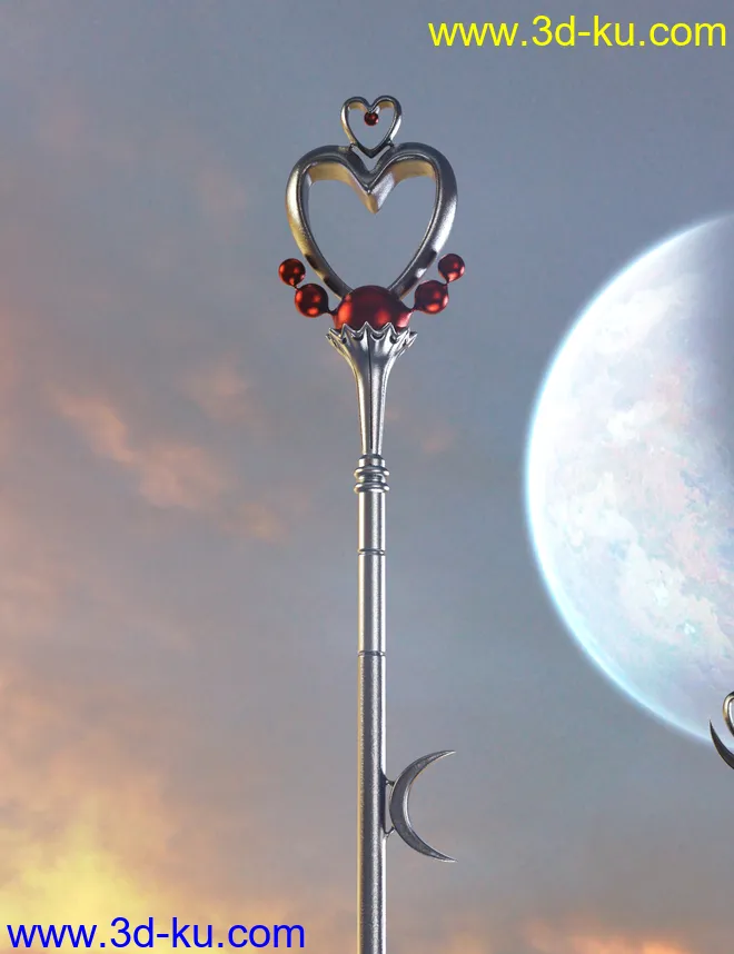 Celestial Moon Weapons Collection模型的图片2