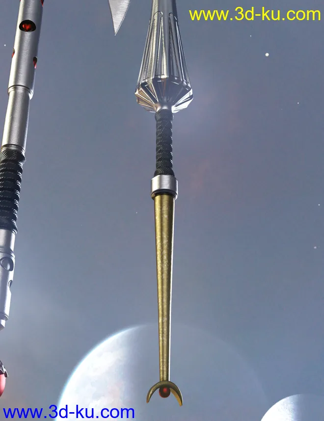 Celestial Moon Weapons Collection模型的图片3
