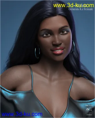 3D打印模型CGI Kaylen for Genesis 8.1 Female的图片