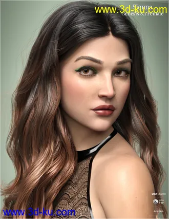 3D打印模型CGI Sienna for Genesis 8.1 Female的图片