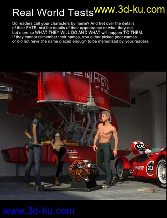 3D打印模型Character Development for Visual Stories的图片