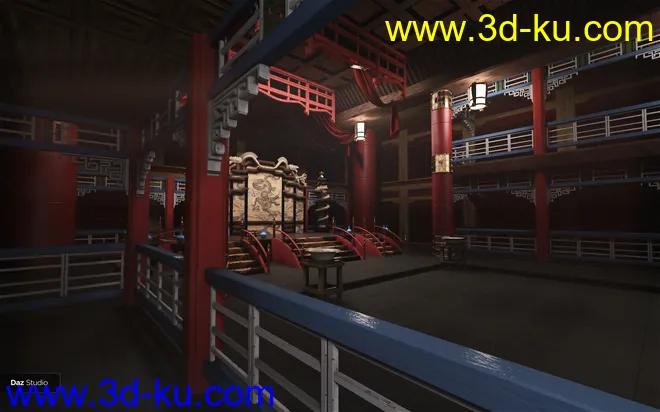 Chinese Emperor’s Hall模型的图片3