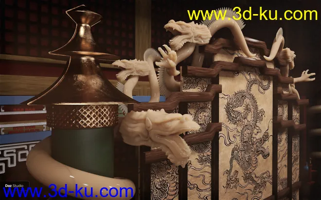 Chinese Emperor’s Hall模型的图片4