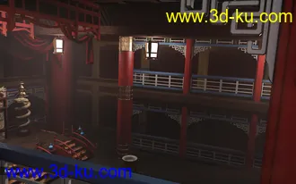 3D打印模型Chinese Emperor’s Hall的图片