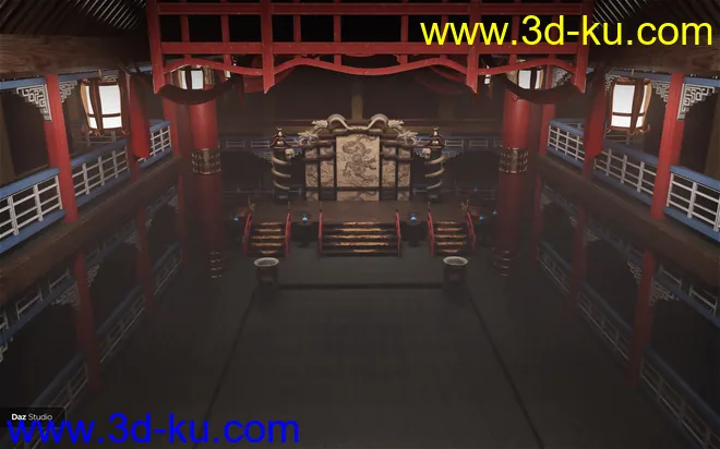Chinese Emperor’s Hall模型的图片8