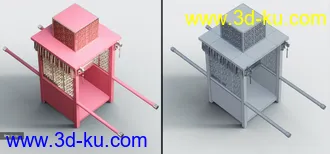 3D打印模型Chinese Palanquin的图片