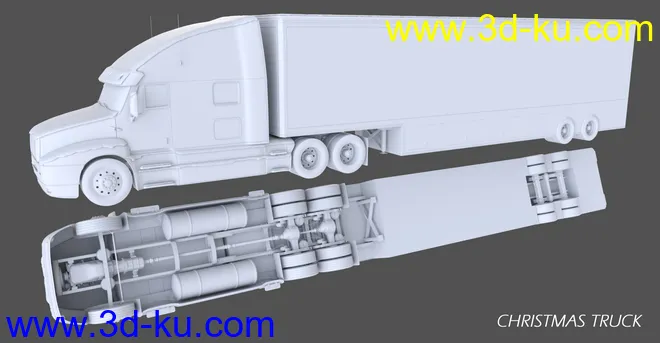 Christmas Truck模型的图片8