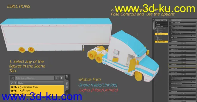 Christmas Truck模型的图片9
