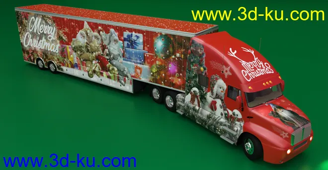 Christmas Truck模型的图片11