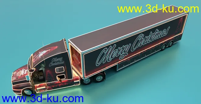 Christmas Truck模型的图片12