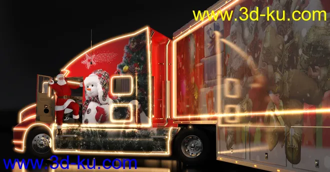 Christmas Truck模型的图片13