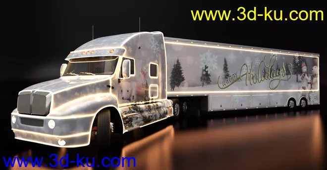 Christmas Truck模型的图片15