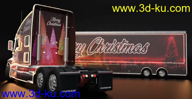 Christmas Truck模型的图片16