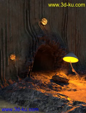 3D打印模型Chthonic Realm Environment Kit的图片