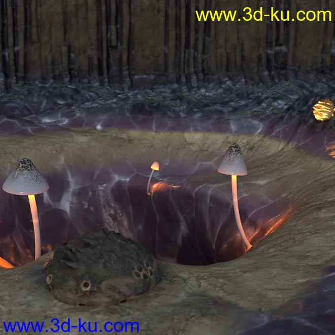 Chthonic Realm Environment Kit模型的图片2